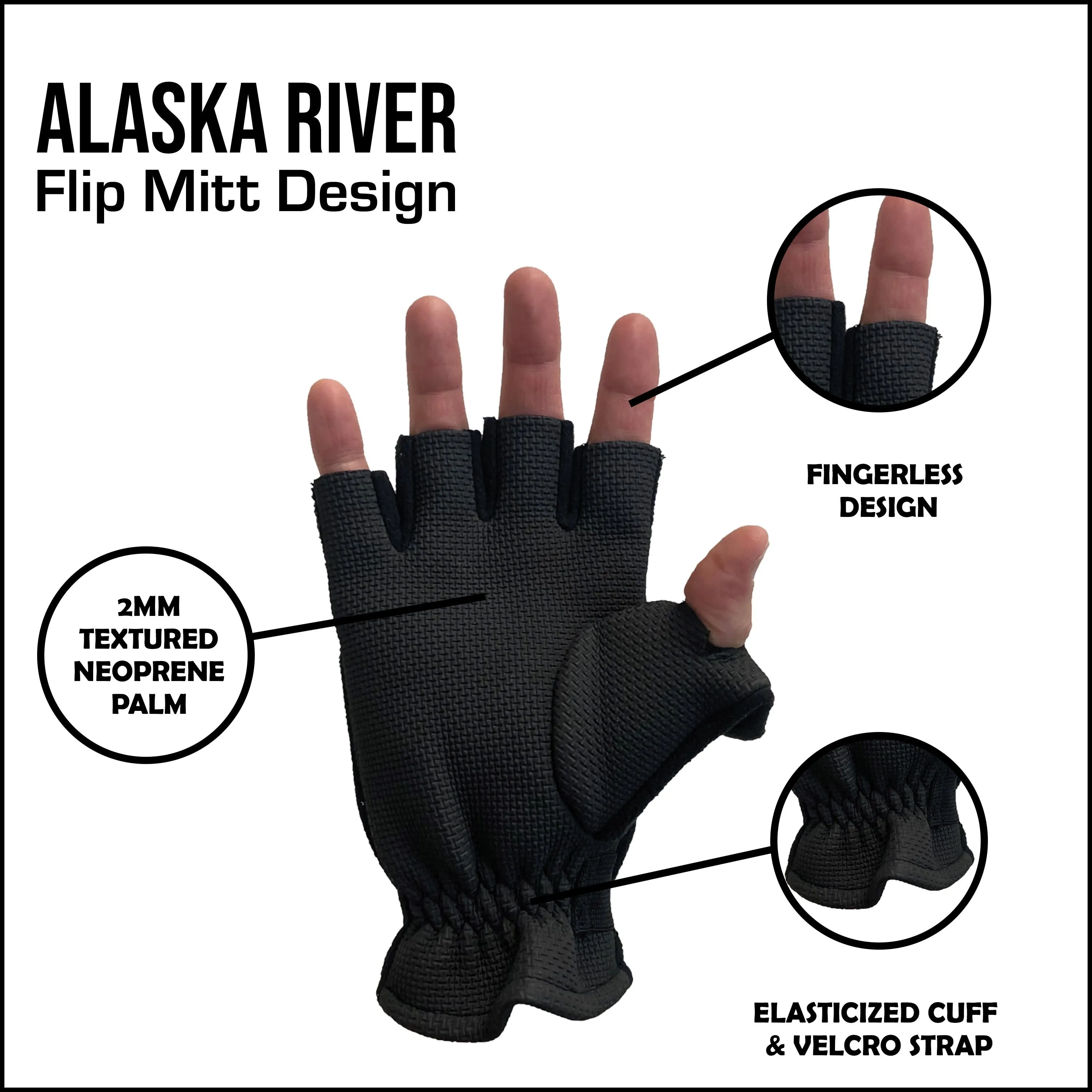 Alaska River™ Series Flip Mitt