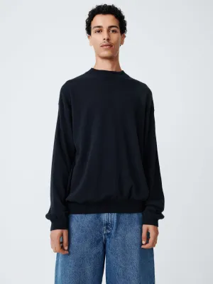 Alva Knit in Darkest Navy