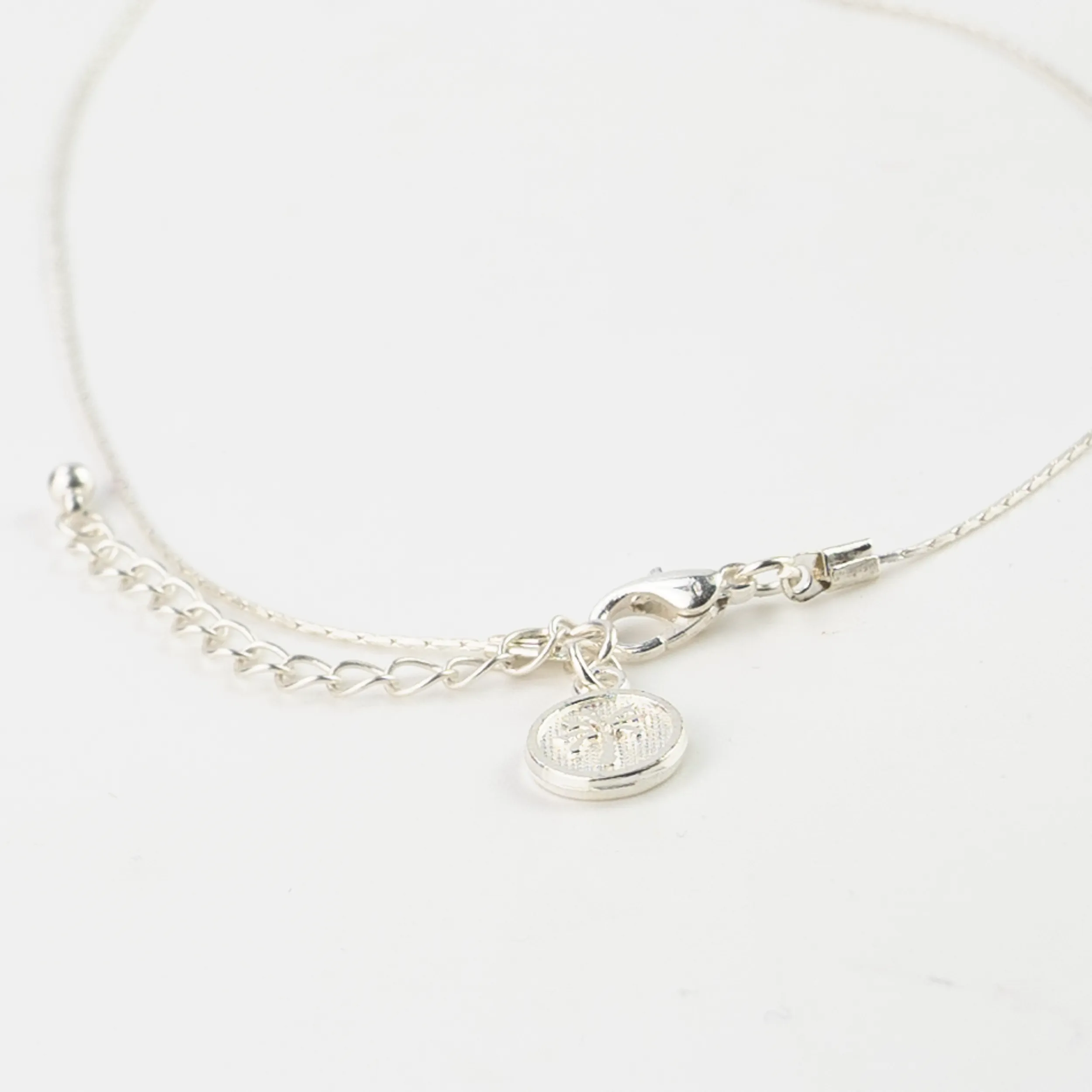 Asri Wave and Pink Samudra Layered Necklaces