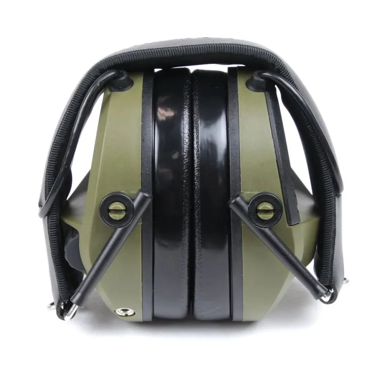 Barricade Sport 360 Auto Electronic Earmuffs: -22 dB, Green