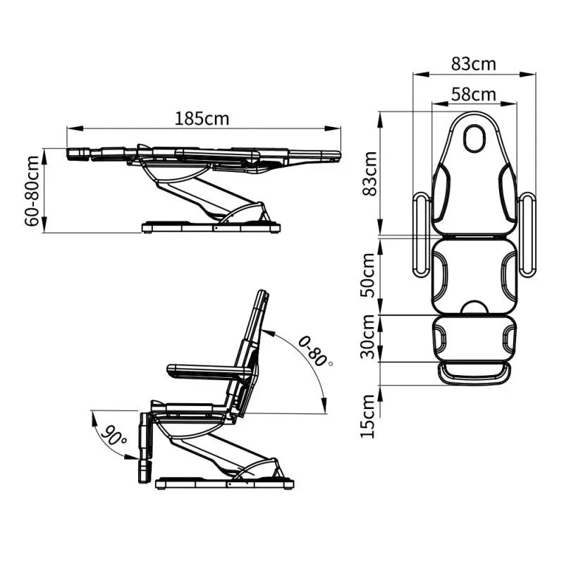 Bellucci Electrical Facial Bed