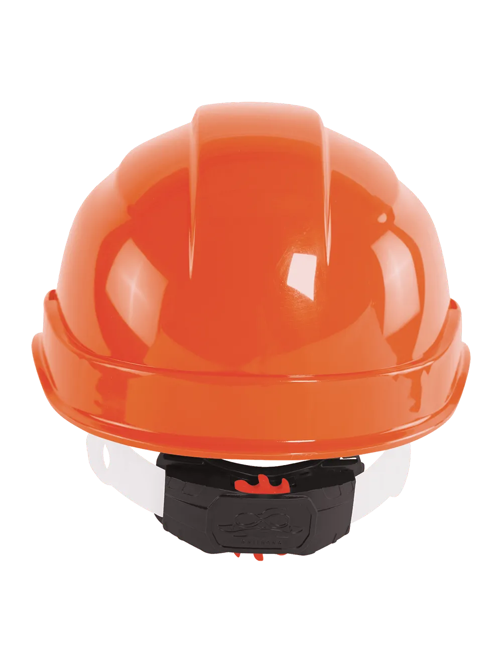 Bullhead Safety™ Head Protection Orange Unvented Cap Style Hard Hat With Six-Point Ratchet Suspension - HH-C2-O