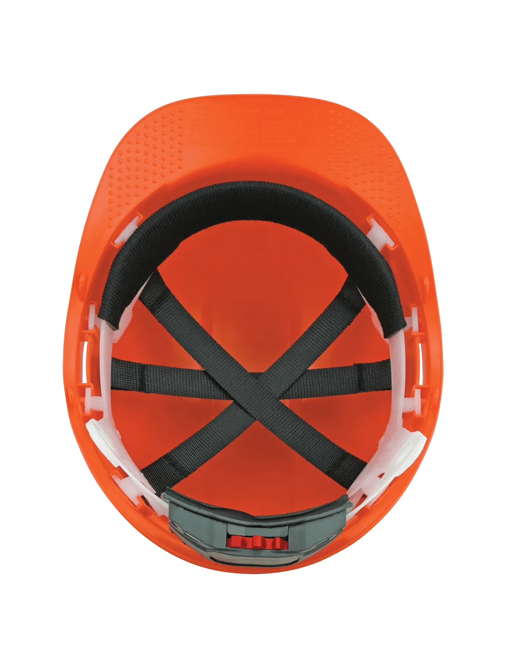Bullhead Safety™ Head Protection Orange Unvented Cap Style Hard Hat With Six-Point Ratchet Suspension - HH-C2-O