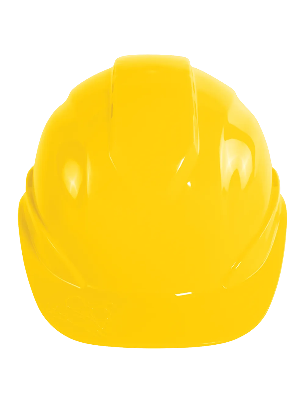 Bullhead Safety™ Head Protection Yellow Vented Cap Style Hard Hat With Six-Point Ratchet Suspension - HH-C3-Y
