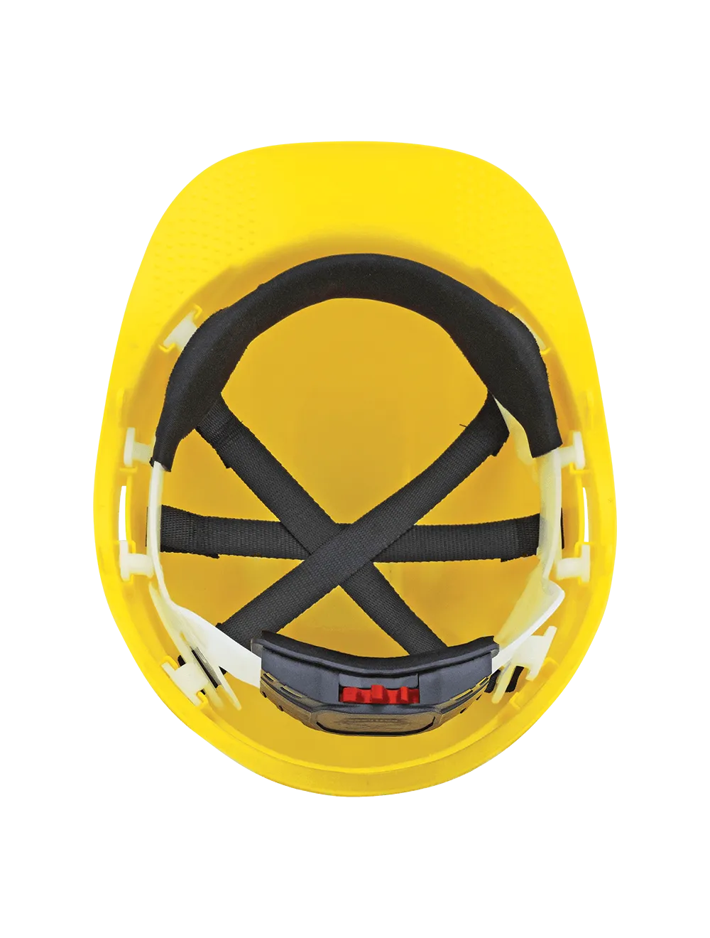 Bullhead Safety™ Head Protection Yellow Vented Cap Style Hard Hat With Six-Point Ratchet Suspension - HH-C3-Y