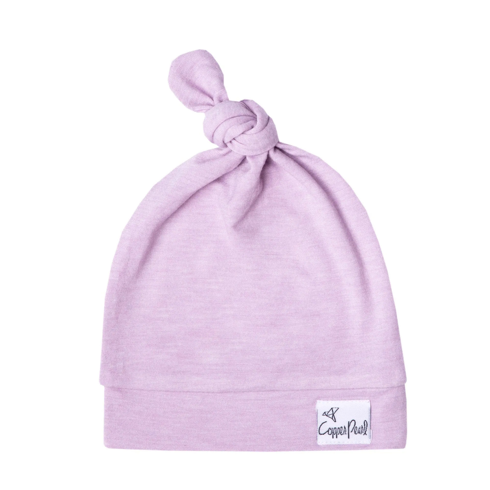 Copper Pearl Lily Top Knot Hat