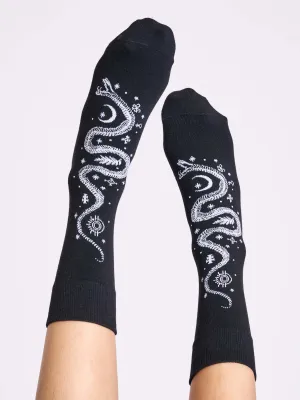 Cosmic Snake Socks