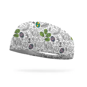 Doodle Happy Easter Color Your Own Wicking Headband