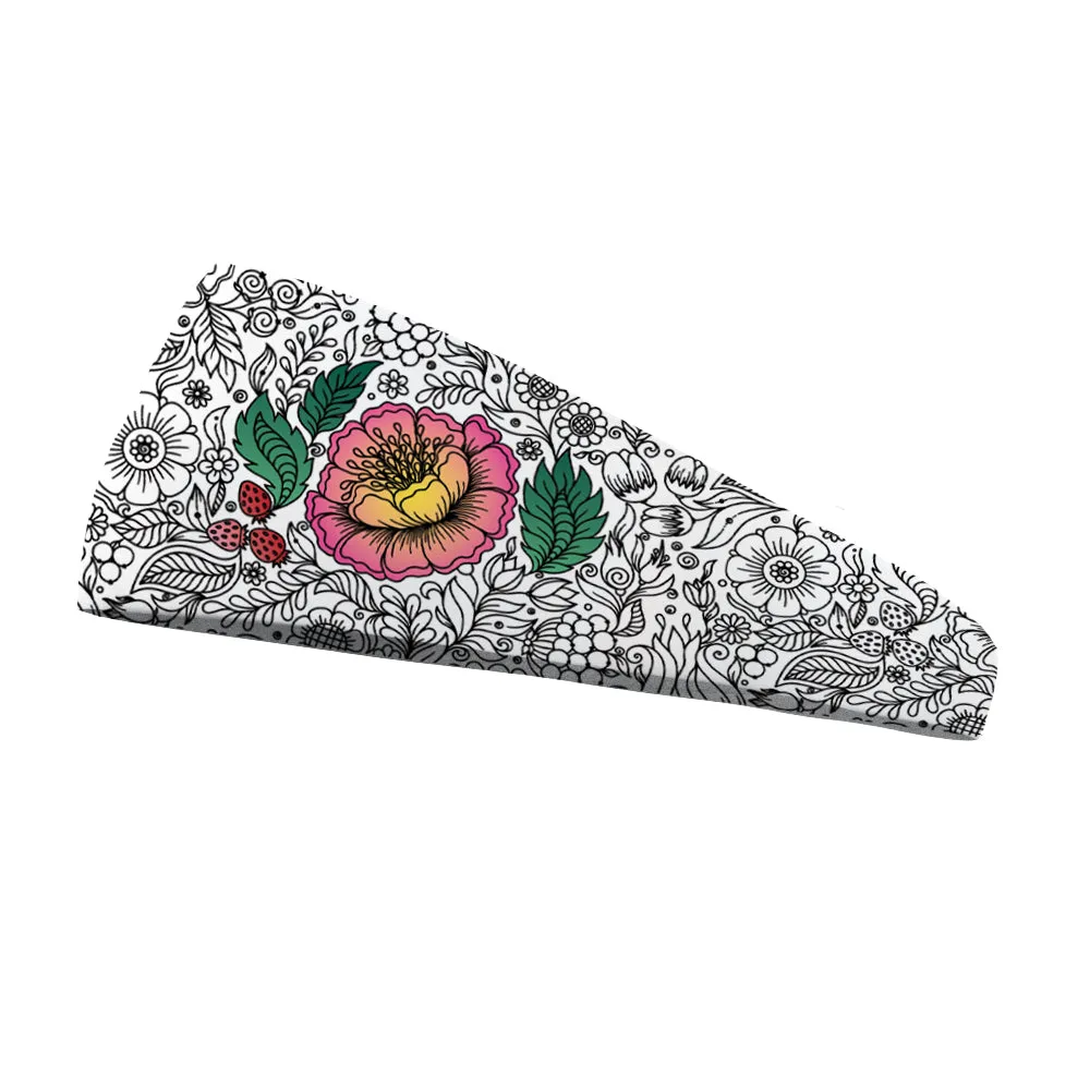Doodle Spring Forward Color Your Own Wicking Headband