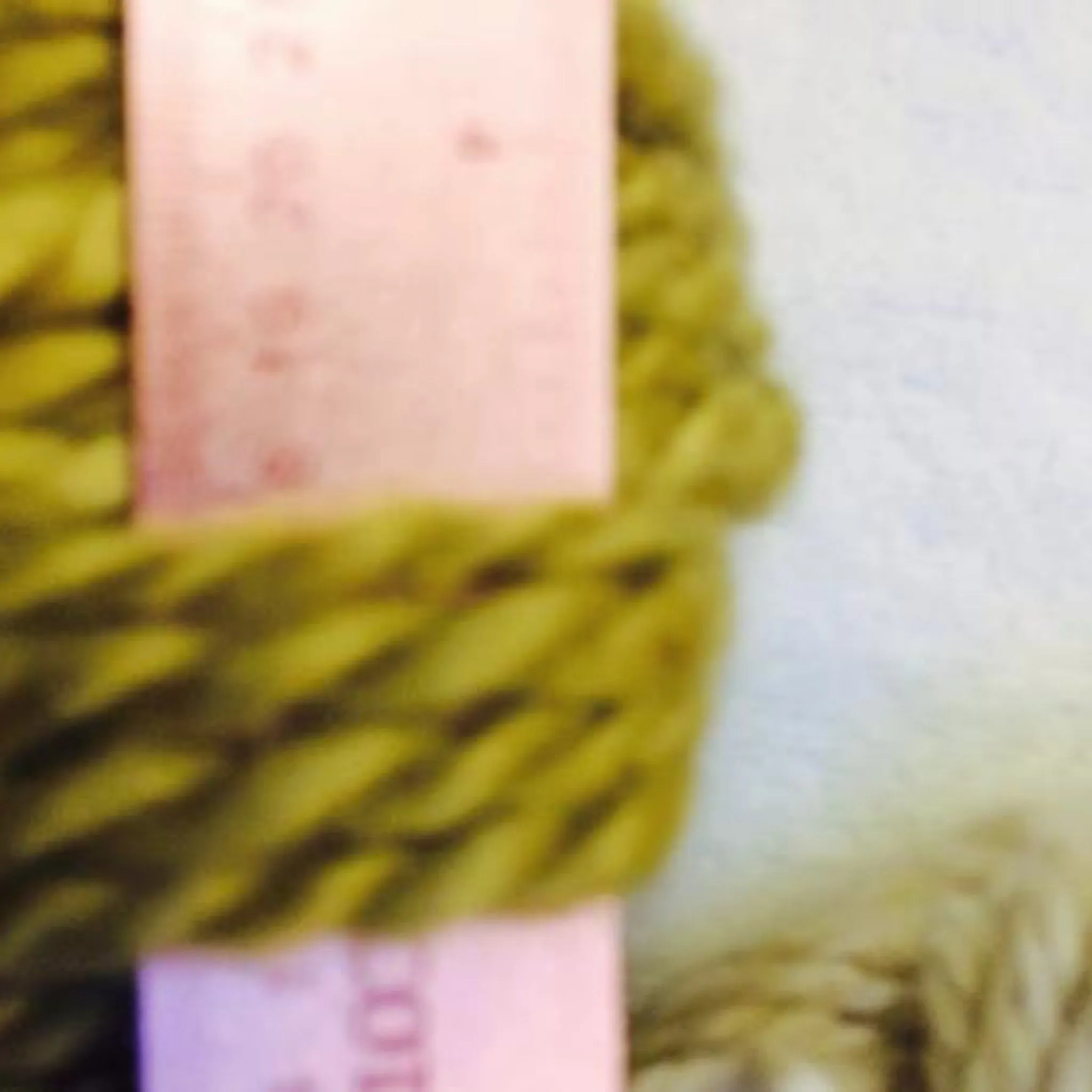 Hand Spun Mohair Yarn - Green