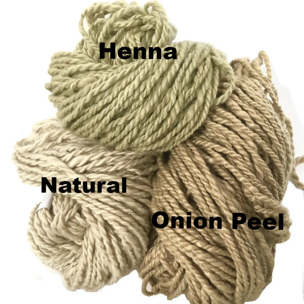 Hand Spun Mohair Yarn - Natural White