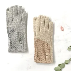 Ladies Soft Cashmere Blend Winter Gloves