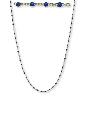 Lapis Beaded Necklace