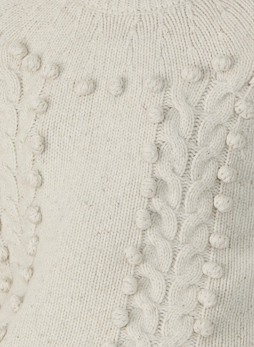 Olivia Wool Knit | Heather Dot Marle