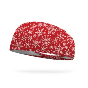 Snowflake Flurries Wicking Headband