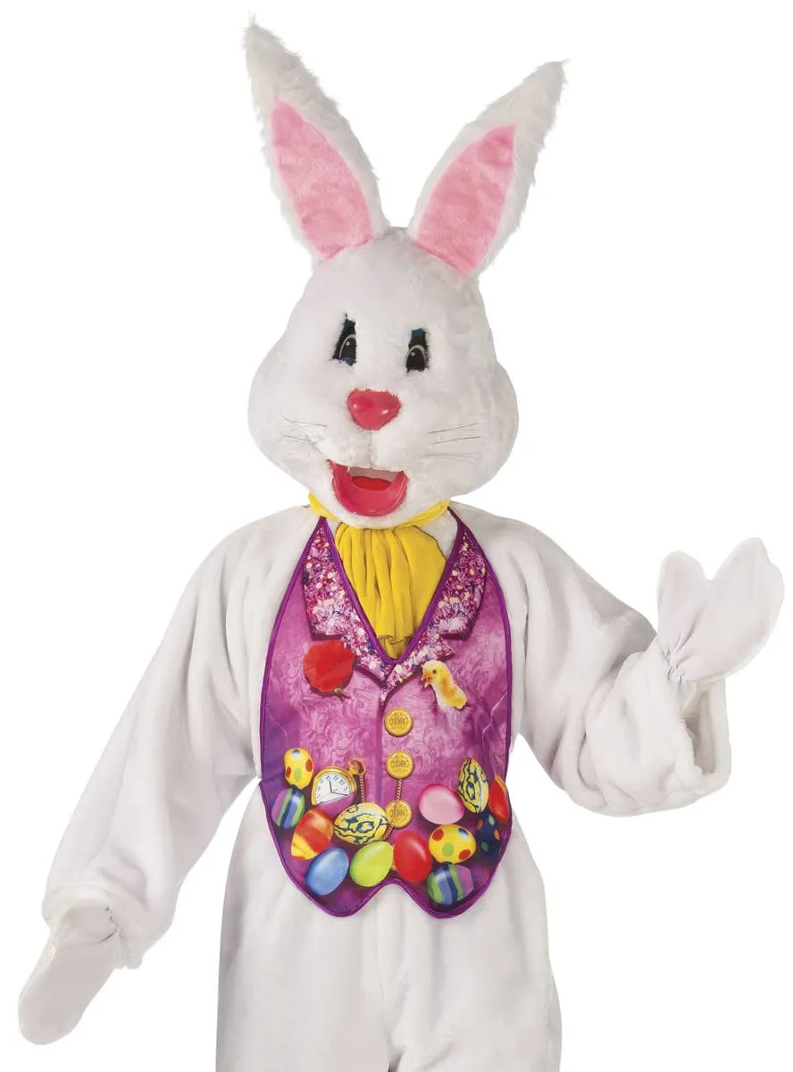 Super Deluxe Easter Bunny Adults Mascot Costume