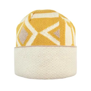 Upcycled Wool Beanie—Family Floral