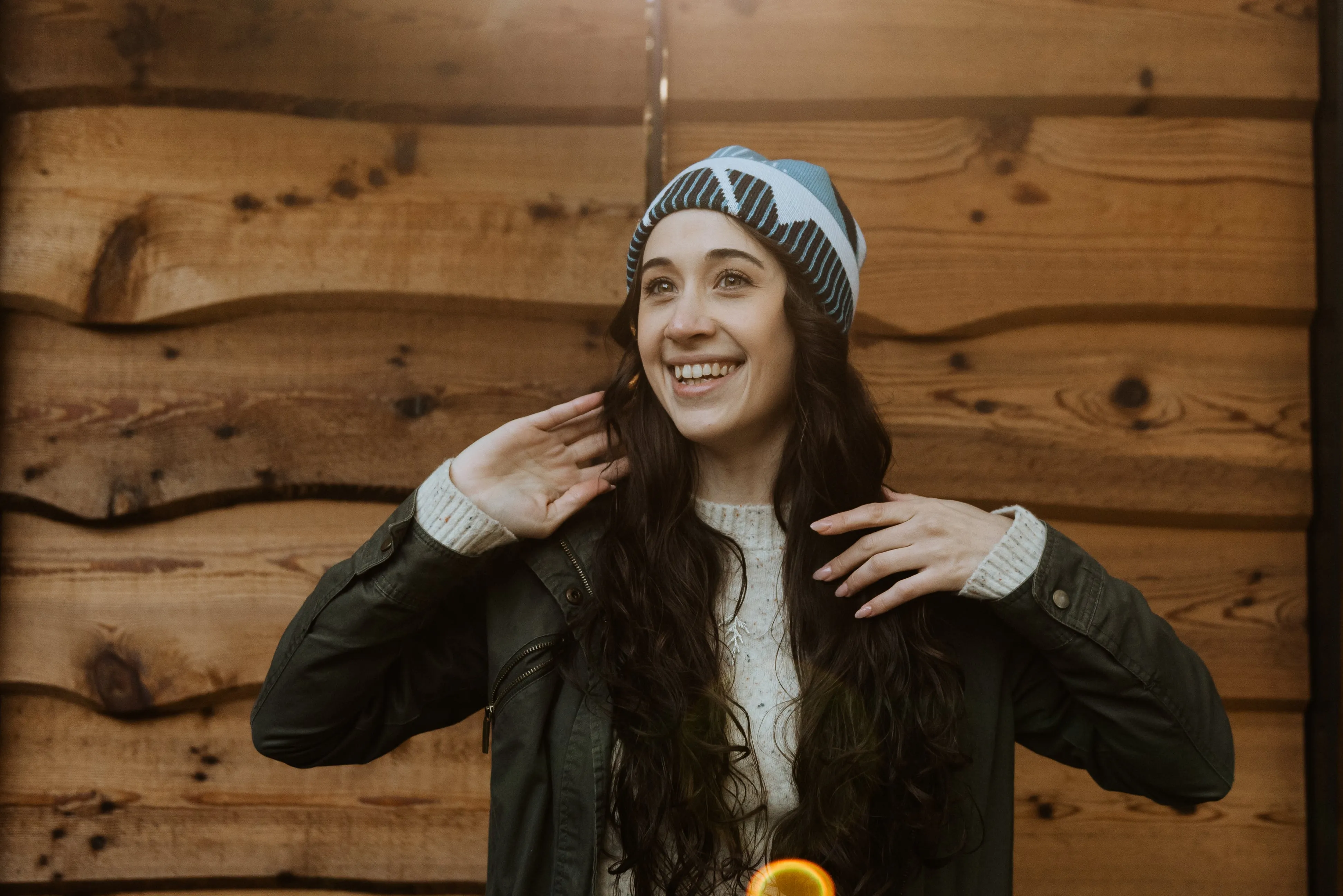 Upcycled Wool Beanie—Good Life