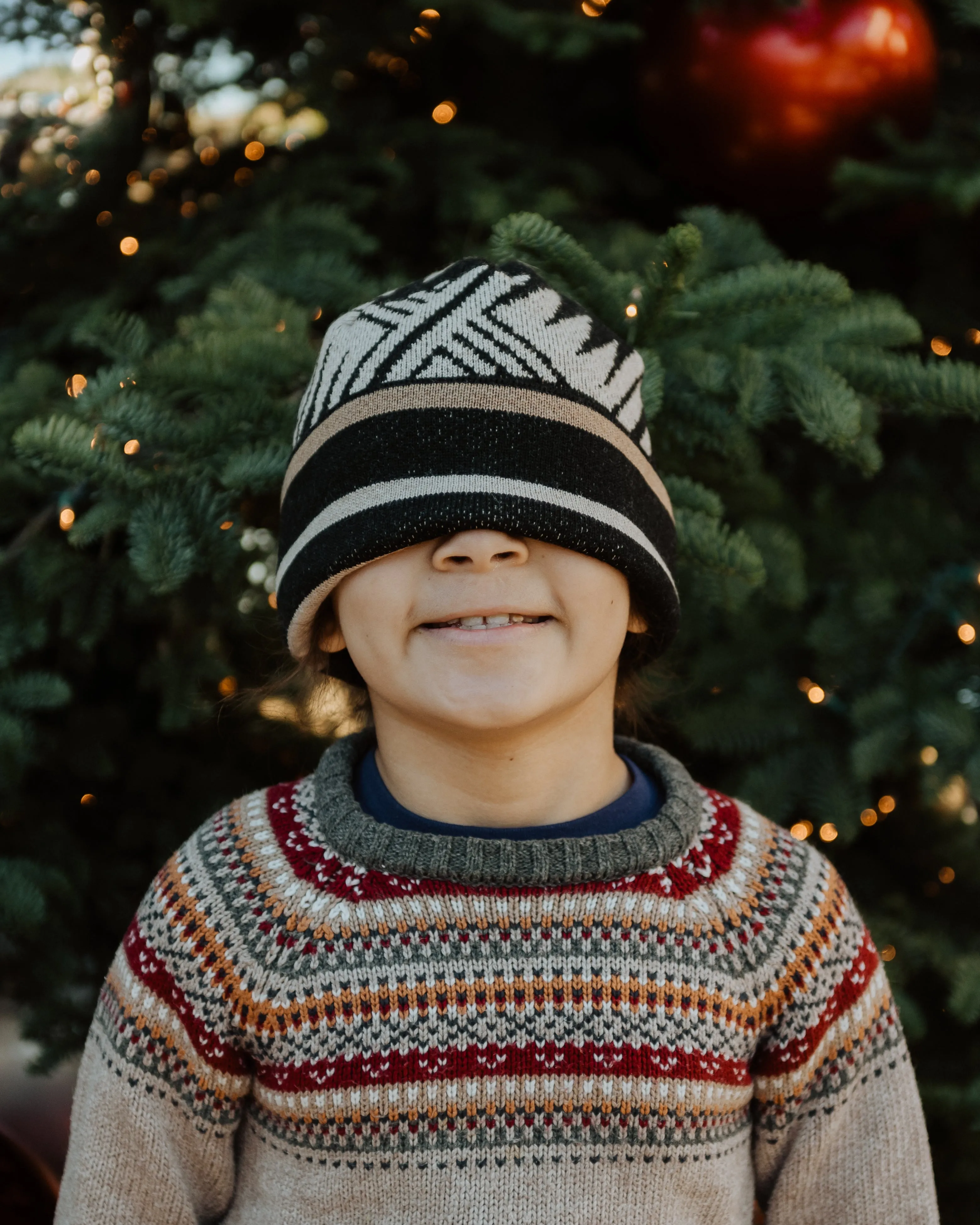 Upcycled Wool Beanie—New Phase