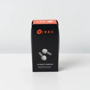 VIBES Hi-Fidelity Reusable Noise Reduction Ear Buds