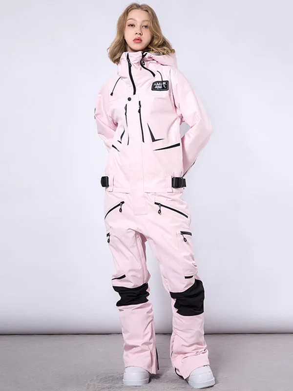 Women's RAWRWAR  High Land Cargo One Piece Snowsuit