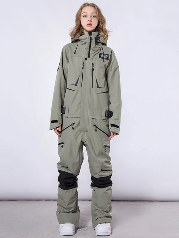 Women's RAWRWAR  High Land Cargo One Piece Snowsuit