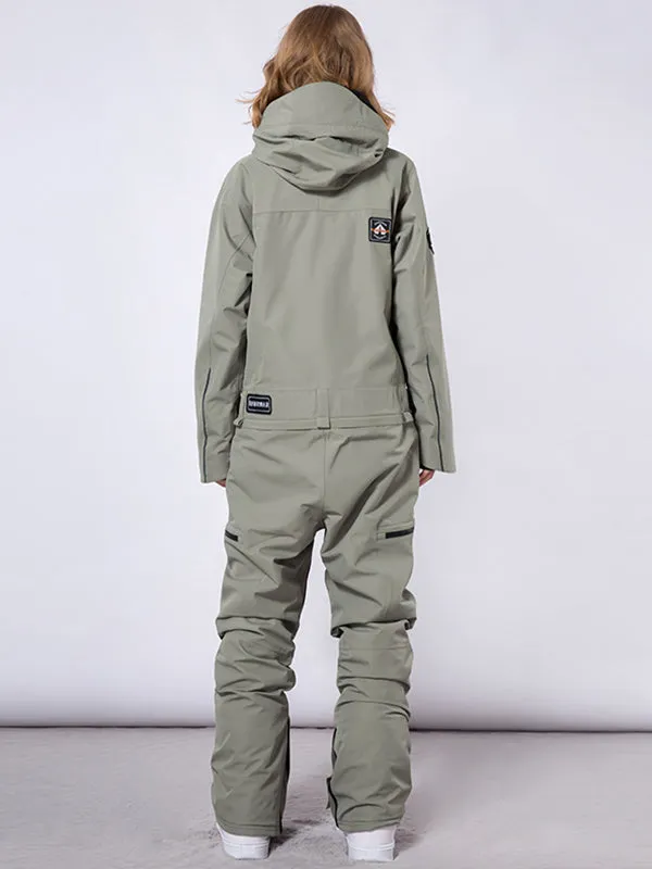 Women's RAWRWAR  High Land Cargo One Piece Snowsuit