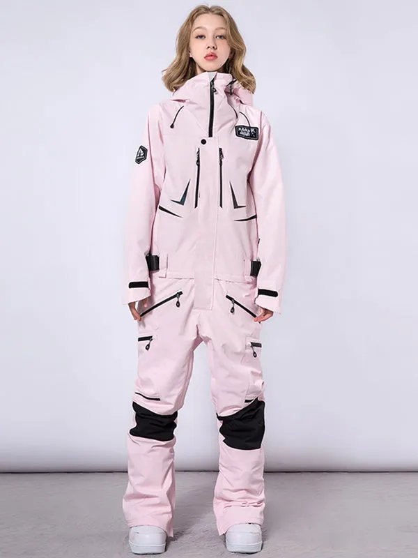 Women's RAWRWAR  High Land Cargo One Piece Snowsuit