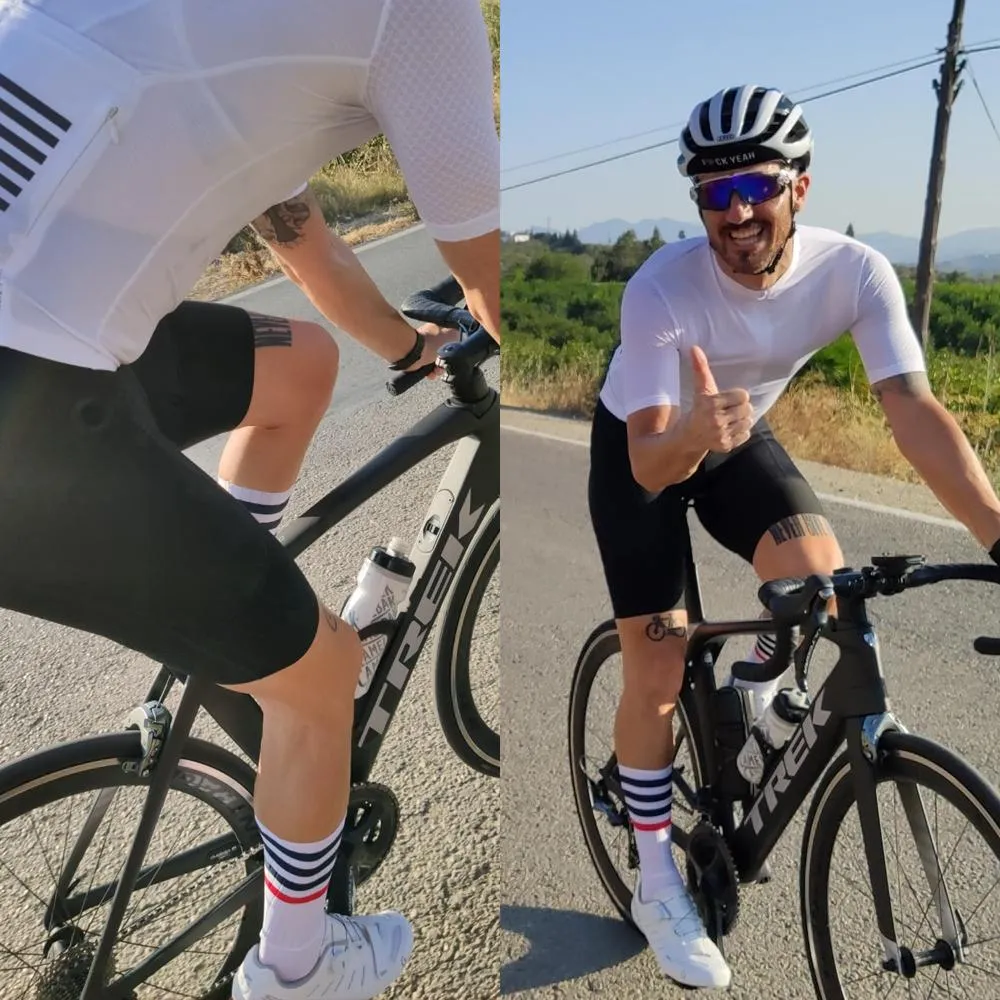 YKYW Cycling Running Anti Slip Silicone Aero Socks Soft & breathable Larger Size 4 Colors
