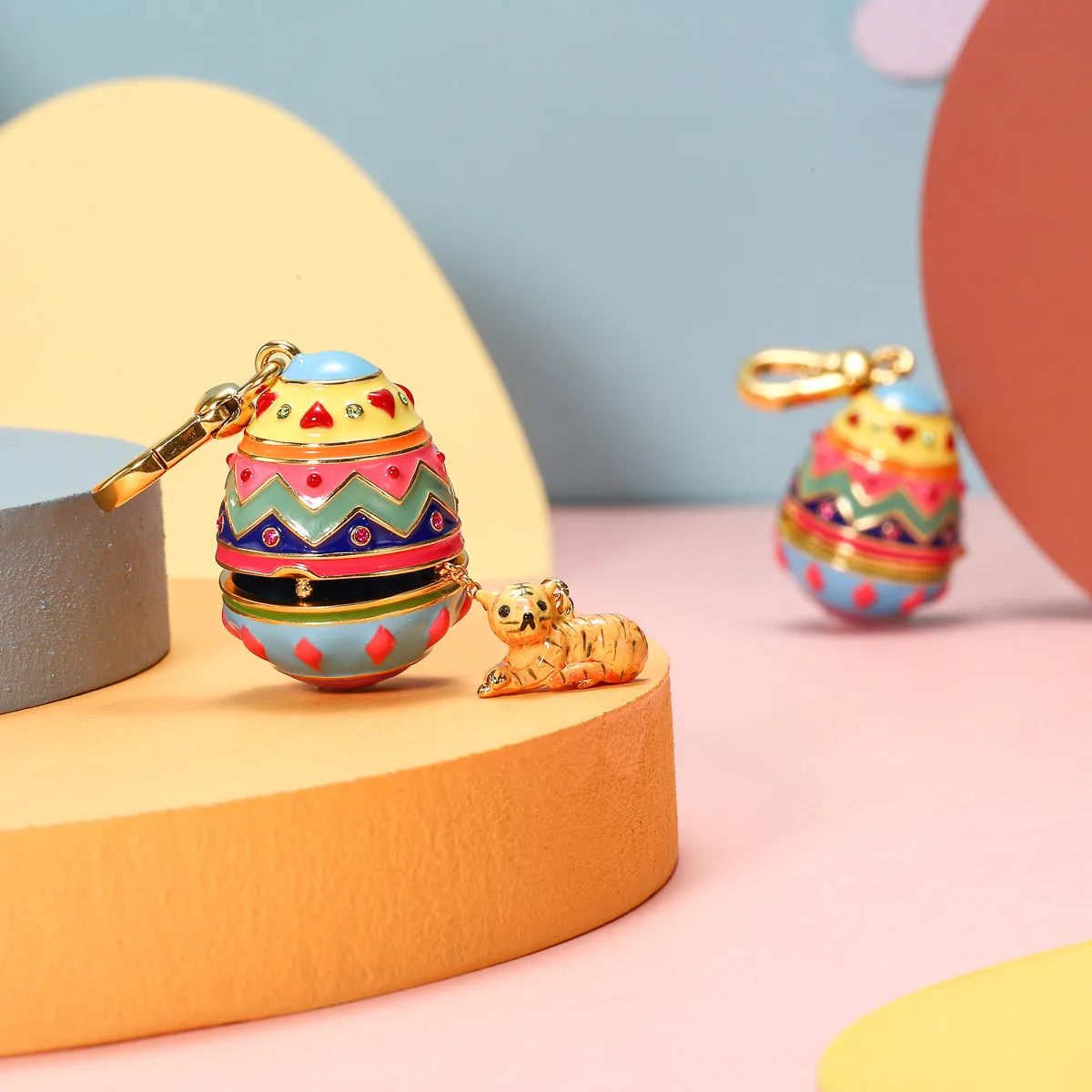 Zodiac Easter Egg Necklace