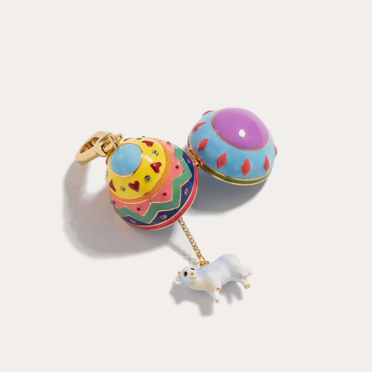 Zodiac Easter Egg Necklace
