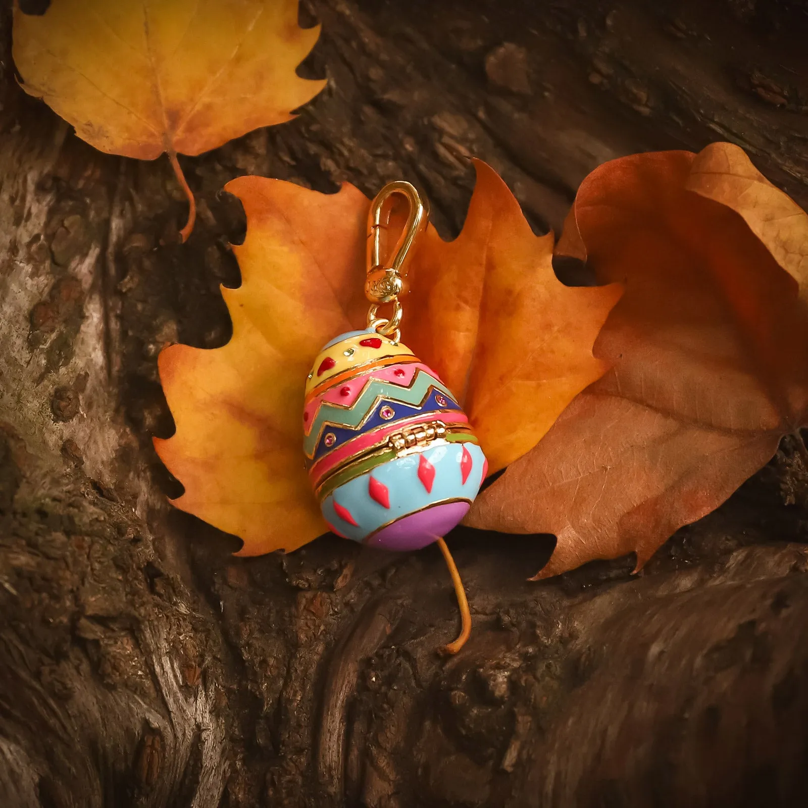 Zodiac Easter Egg Necklace